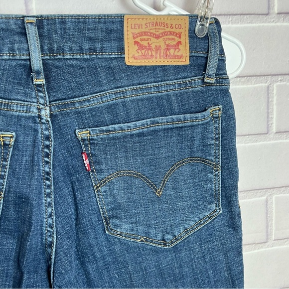 LEVIS 711 skinny Women's Blue Jeans/size 26 - Picture 6 of 11